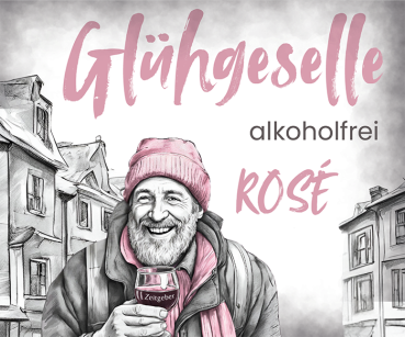 Glühgeselle  Rosé  alkoholfrei unter 0,5 vol.