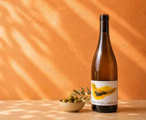 Orange Wein Silvaner