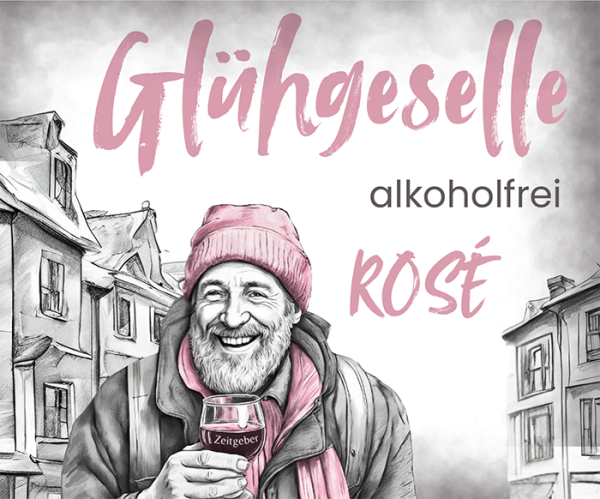 Glühgeselle  Rosé  alkoholfrei unter 0,5 vol.